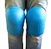 VIAHART Foam Knee Pads Blue With Loop Closure, Ultra Light Duty Soft Comfort, for Gardening and Housework