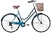 Gama Bikes City Basic 26 – Women’s Cruiser Bike – Step-Through Comfort Frame, 6 Speed Shimano –  Hybrid Urban Commuter Road Bicycle – Great for Beach Cruising, Exercising and All Around Fun -Dark Bluethumb 1