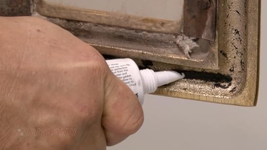 Steigner Fiberglass Fireplace Sealing Rope Cord Skd02 6 1 M 6 Mm Dark Gray Temperature Resistant Up To 550 C Or 1022 F Diy Tools Fireplace Oven Sealings