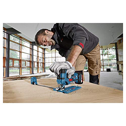 Bosch Professional 18V System Akku Stichsäge GST 18 V-LI S (Stabversion, Schnitttiefe in Holz/Alu/Metall: 120/20/8 mm, 3… – Bild 7