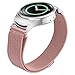 Samsung Gear S2 RM-720 Watch Band, Elobeth Milanese Magnetic Loop Stainless Steel Watch Strap + Connector Metal Adapter for Samsung Galaxy Gear S2 Smart Watch Pink