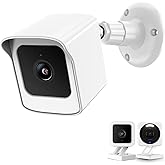 PEF Mount for All-New Wyze Cam V4 and V3, Weatherproof Protective Cover and 360 Degree Adjustable Wall Mount Solid Housing fo
