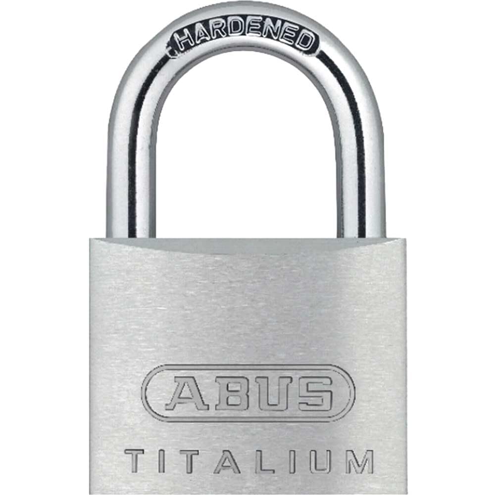 ABUS 64TI/25 25mm Carded Titalium Padlock