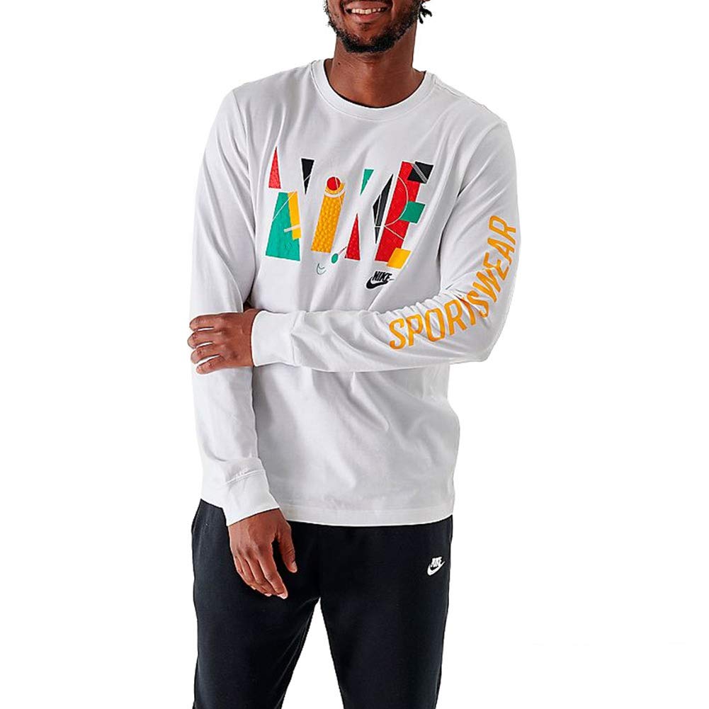 Nike Mens NSW Long Sleeve Tee Game Changer Cq7170-100