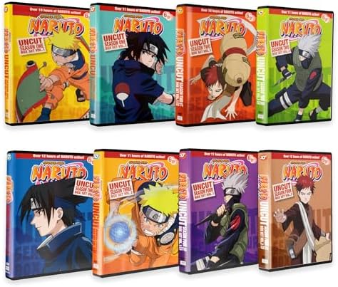 Amazon.com: Naruto Shippuden Mininja DVD Collection: Episodes 1-53