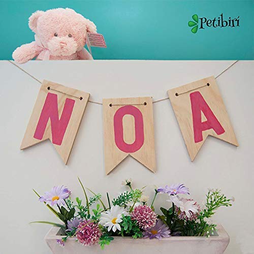 Guirnalda decoración personalizada de madera Muebles, decoración y