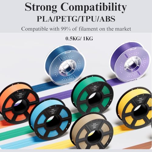 Filament Storage Box 4 Pack PLA Storage, Filament Vacuum PLA Airtight Boxes 3D Printer Storage Filament Dryer Box PLA Box 3D Filament Dryer for Sealing+8 Desiccants+Label+1 Marker Pen, 4.0L
