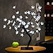 Excelvan Cherry Blossom Desk Top Bonsai Tree Light, Decorative Warm White Light, Black Branches, Perfect for Home Festival Party Wedding Christmas Indoor Outdoor Decoration, Cold White