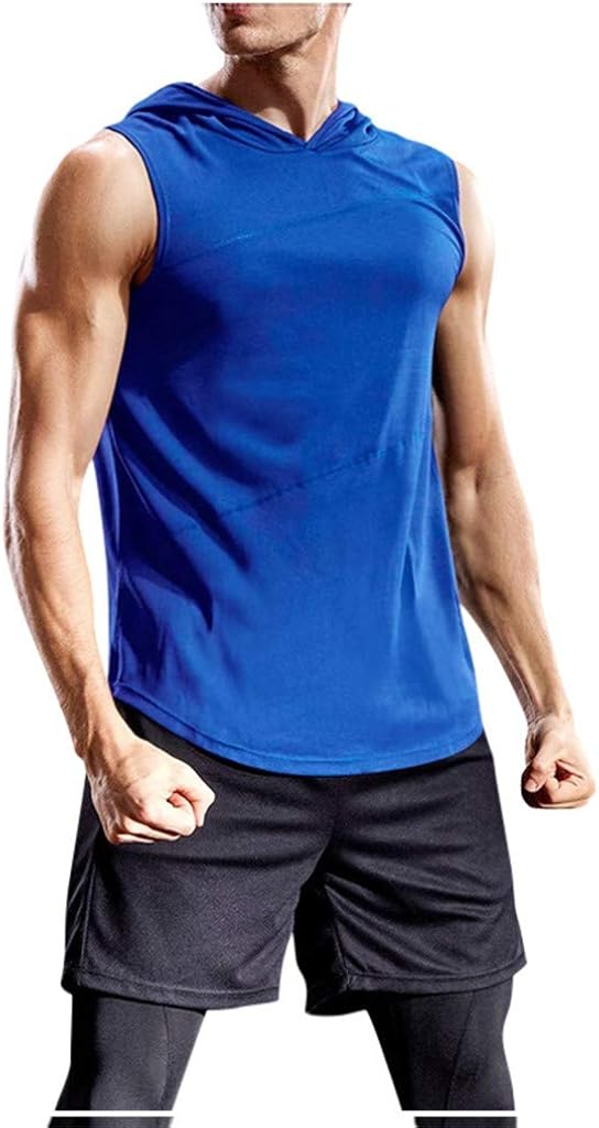 Landscap Men's Tank Tops Workout Gym Shirts Muscle Tee Bodybuilding Fitness Sleeveless T Shirts