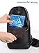 Mudder 10 Pairs Disposable Boot Covers Waterproof Rain Shoe Covers for Men and Women, Blue