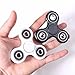 Malker Fidget Spinner - Decompression Hand Spinner Toy With Premium Hybrid Ceramic Bearing - Finger Toy, Perfect For ADD, ADHD, Anxiety, and Autism Adult Children,Black