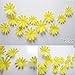 ROPALIA 3D DIY 12pcs Flowers Sticker Decor Mirror Wall Stickers Home Decoration