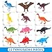 Amy & Benton Dinosaur Cupcake Toppers Party Favors Mini Dinosaurs Figure Toy 72PCS for Kids Birthday Pinata Fillers 2-3 Inches