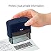 Guard Your ID Large Stamp Identity Theft Prevention Security Stamp Navy Blue (37261)