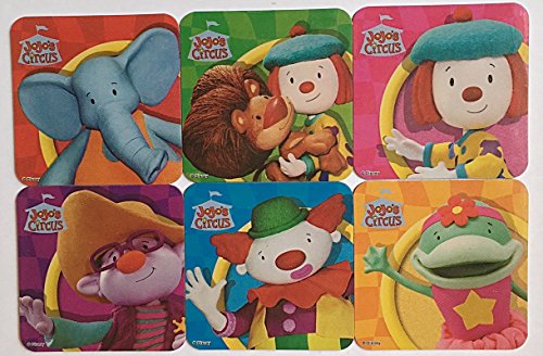 JoJo's Circus Refrigerator Magnets 6 Playhouse Disney Junior Fridge Party Favors