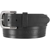 Harley-Davidson Men's Road Trip H-D Genuine Leather Belt - Antique Nickel Buckle