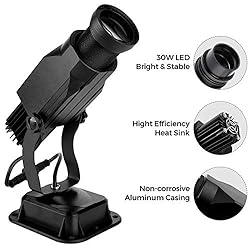HILITING 30W LED Logo GOBO Projector 2400 Lumens