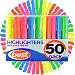 Best Highlighters (Extra Large 50 Pack) 2 Styles (Large Barrel & Pen Size) in 5 Different Colors in Yellow, Green, Orange, Blue, and Pink - Perfect for Bible Study, Classroom, Students, and Teachers!