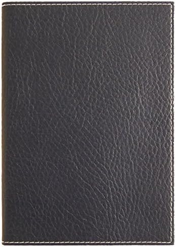 Medium Lined Writing Journal Leather Skins Midnight