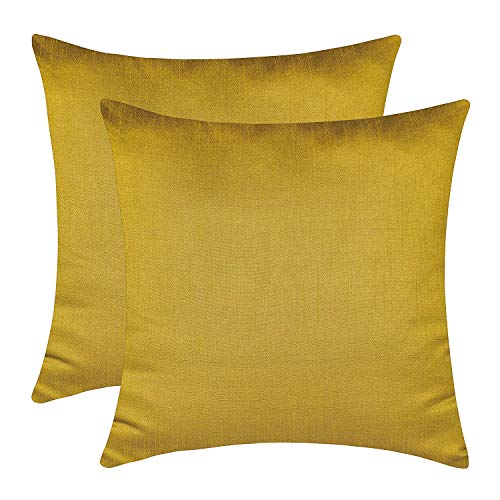 Best euro sham mustard yellow