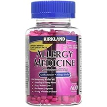 Diphenhydramine HCI 25 Mg - Kirkland Brand - Allergy Medicine and AntihistamineCompare to Active Ingredient of Benadryl&reg; Allergy Generic 1200 count
