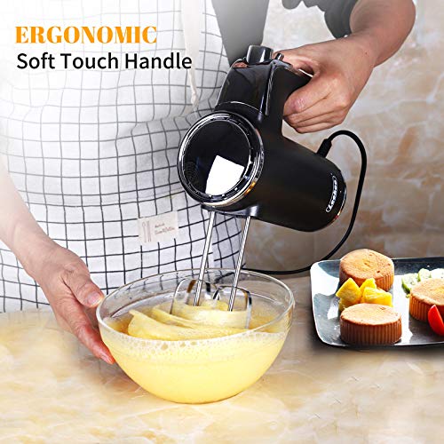 Hand Mixer Electric,Powerful 5Speed Kitchen Handheld Mixers Turbo