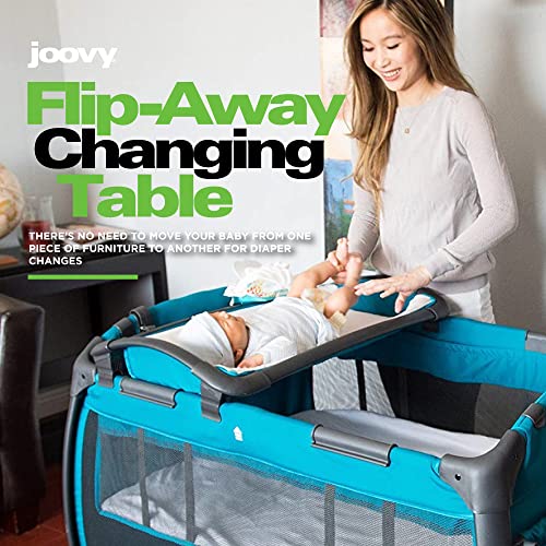 Joovy RoomPlayard, Nursery Center, ChangingTable, Black