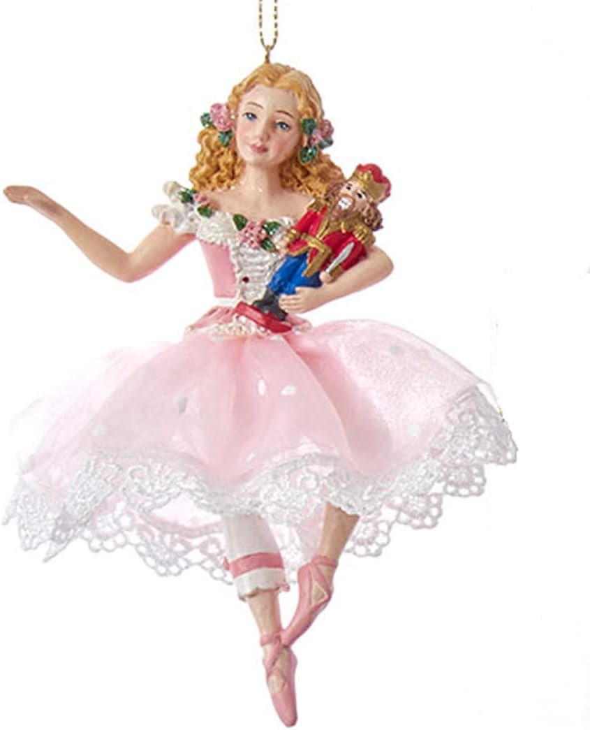 Nutcrackers - Clara With Nutcracker Prince Ornament