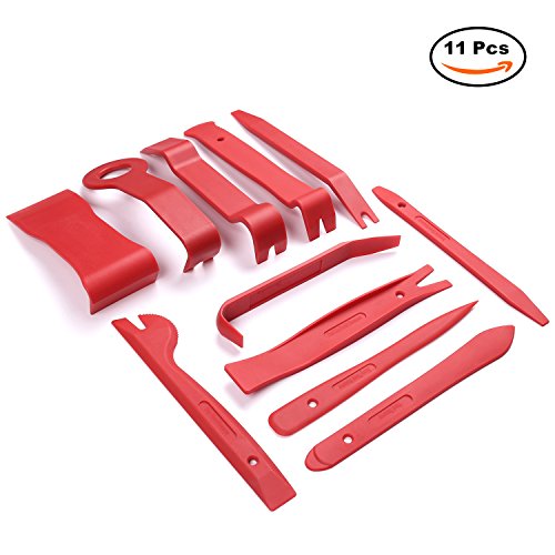 Click Here to See More Images AUTOWN Trim Removal Tool Set Trim Door Panel Window Molding Upholstery Fastener Clip Removal Tool Kit 11Pcs