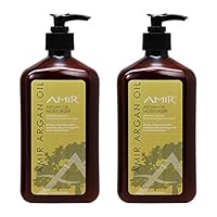 Amir Argan Oil Moisturizer Lotion (18oz (Pack 2))