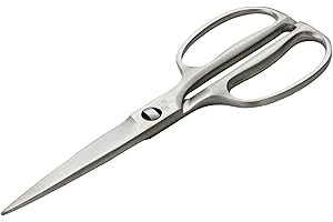 Kai Corporation DH3345 Seki Magoroku Kitchen Scissors, Disassembly, Forged, All Stainless Steel, Kitchen Tool, Made in Japan