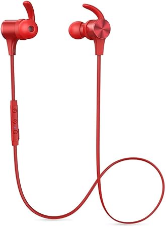 Amazon Co Jp Taotronics Tt Bh07s Bluetooth5 0 Aptx Hd c対応 高音質 最長15時間 長持ち Ipx5 Android Iphone ワイヤレス イヤホン レッド 家電 カメラ
