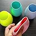 JYPC Silicone Wine Glasses Unbreakable Stemless Foldable Rubber Wine Cups for Traveling Camping Picnic Outdoor - Multicolor 12 oz (Set of 4)