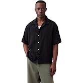 Gap Men's Novelty Boxy Woven Shirt