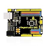 KEYESTUDIO Development Board for Arduino UNO R3 ATmega328P ATMEGA16U2 with USB Cabl, 1A Drive Current