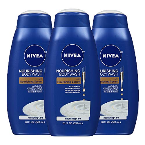 nivea nourishing care body wash with nourishing serum