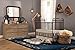 Namesake Abigail 3-in-1 Convertible Metal Crib in Vintage Iron, Greenguard Gold Certified
