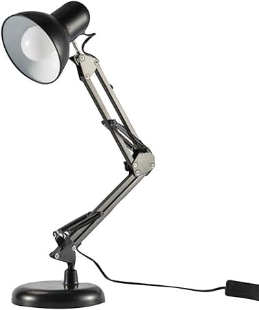 QCRLB Lámpara LED E27 lámpara de Mesa lámpara de instalación de Brazo