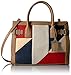 Clean Living Large Tote Shoulder Bag, DK CAMEL/MOODY BLUE/DYNASTY RED/DESERT/MILK, One Size