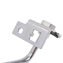 TRQ Front & Rear Brake Hose Set Compatible with