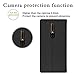 Simicoo Nokia 6.1 2018 Model Flip PU Leather Slim Fit case Card Holster Stand Magnetic Cover Clear Silicone TPU Full Body Shockproof Pocket Thin Wallet Case for Nokia 6.1 2018 (Black, Nokia 6.1)