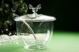 Christmas Moose Mug Punch Bowl Set with Cover and Ladel
