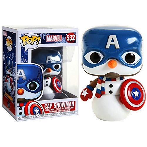 funko pop captain america snowman