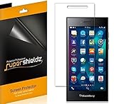 (6 Pack) Supershieldz for BlackBerry Leap Screen Protector, High Definition Clear Shield (PET)