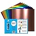Craftables Metallic Vinyl Starter Pack - Chrome Polish Finish Craft Vinyl for Cricut and Silhouette Cameo - (10) 12" x 12" Sheets primary