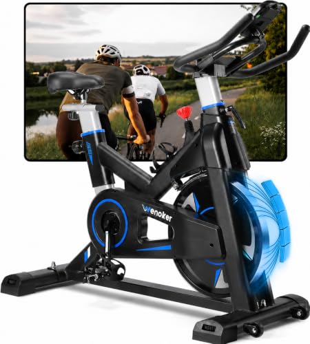 [2026 Update] WENOKER Heimtrainer – Indoor Spinning Bike mit Flüsterleise