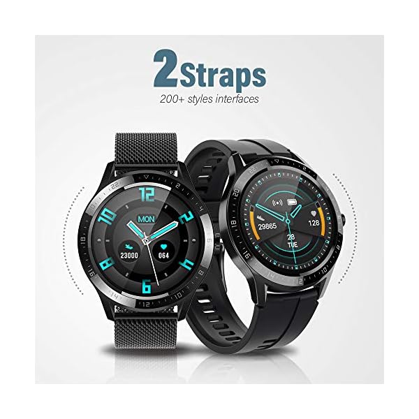 AIMIUVEI Smartwatch, Orologio Fitness Uomo Cardiofrequenzimetro da Polso  Contapassi e Calorie Impermeabile IP67 Cronometro Smart Watch, Activity  Tracker per Android iOS Nero - Barter Italia