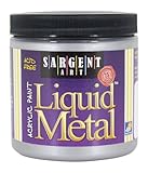Sargent Art 22-1182 8-Ounce Liquid Metal Acrylic Paint, Silver