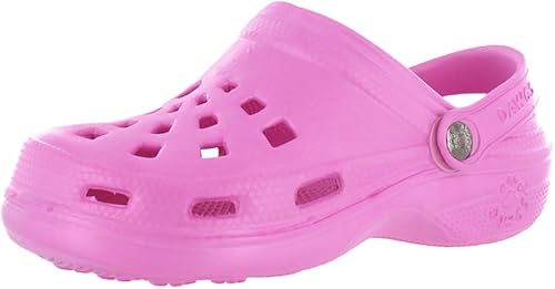 hot pink clogs