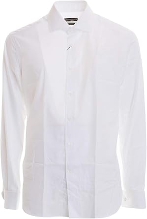double cuff white shirt